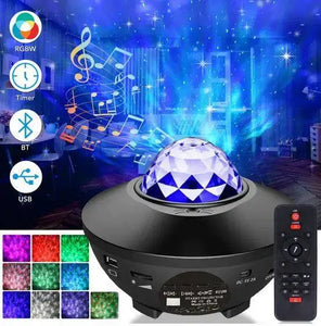 Galaxy Projector Lamp, Music Bluetooth Speaker