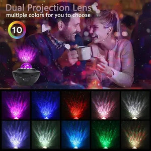 Galaxy Projector Lamp, Music Bluetooth Speaker