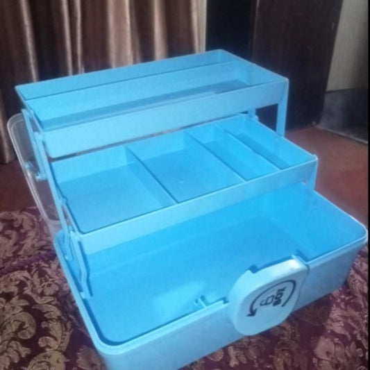 versatile multi-layer plastic storage box, Stationary Storage,  Jewelry Storage