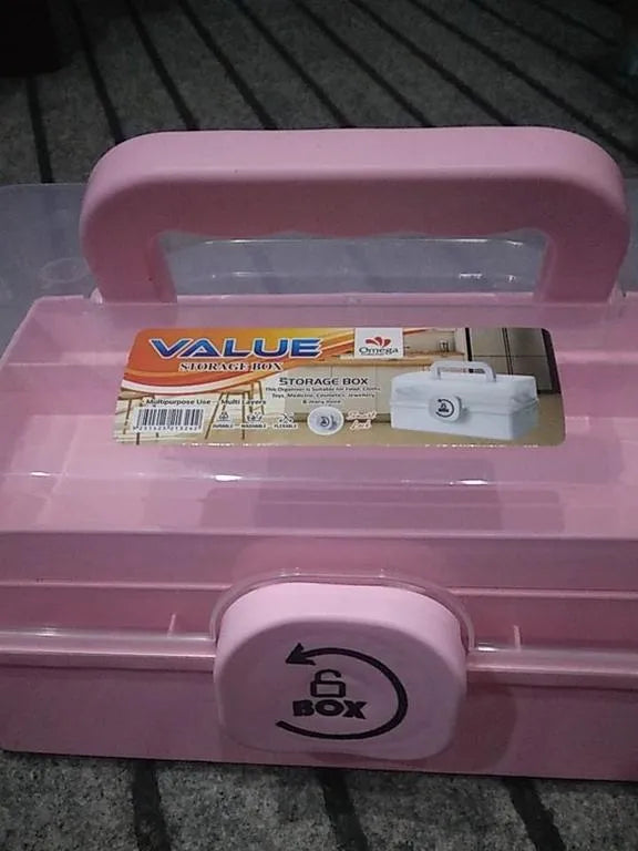 versatile multi-layer plastic storage box, Stationary Storage,  Jewelry Storage