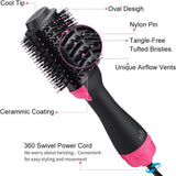 One Step Hot Air Brush (Dryer + Styler)