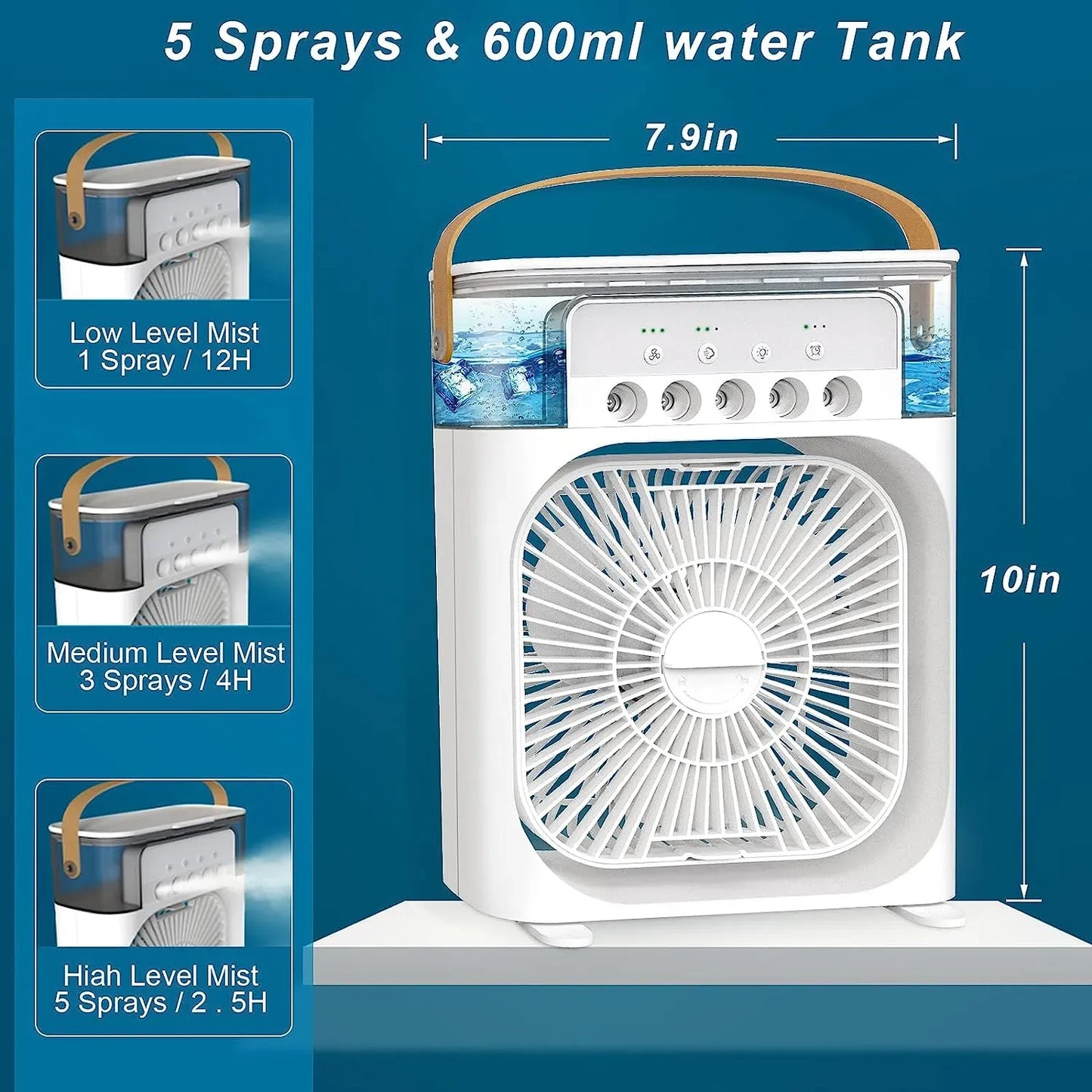 Mini Cooler-Lightweight-Small portable air Cooler