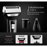 KEMEI KM - 6330 - 3 in 1 Hair Clipper, Trimmer & Shaver