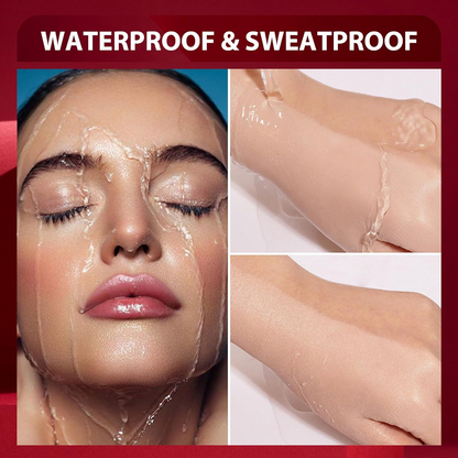 FV Waterproof Foundation with Medium Coverage | Matte Foundation for Oily/Normal Skin, Sweat-resistant Liquid Makeup Foundation for Face, 30g, Natural Beige